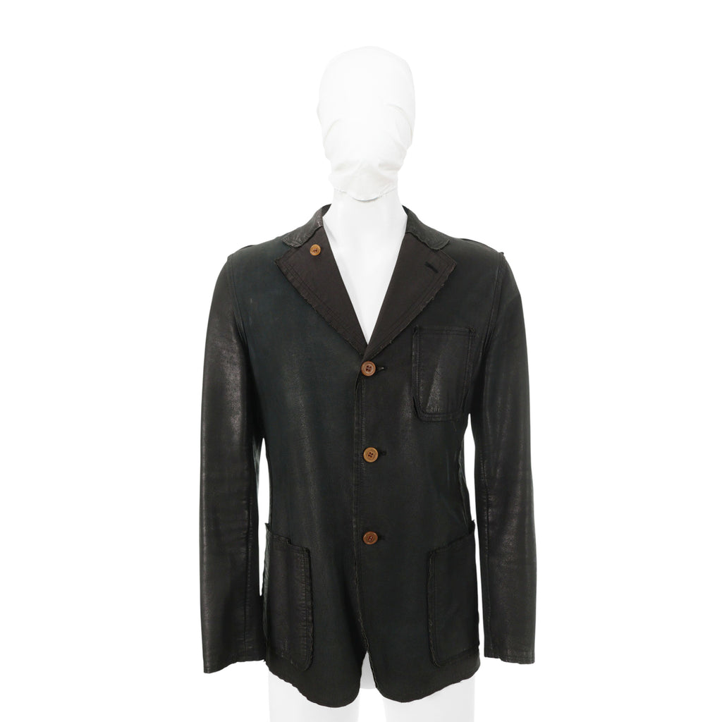 COMME des GARCONS HOMME PLUS leather jacket image 1