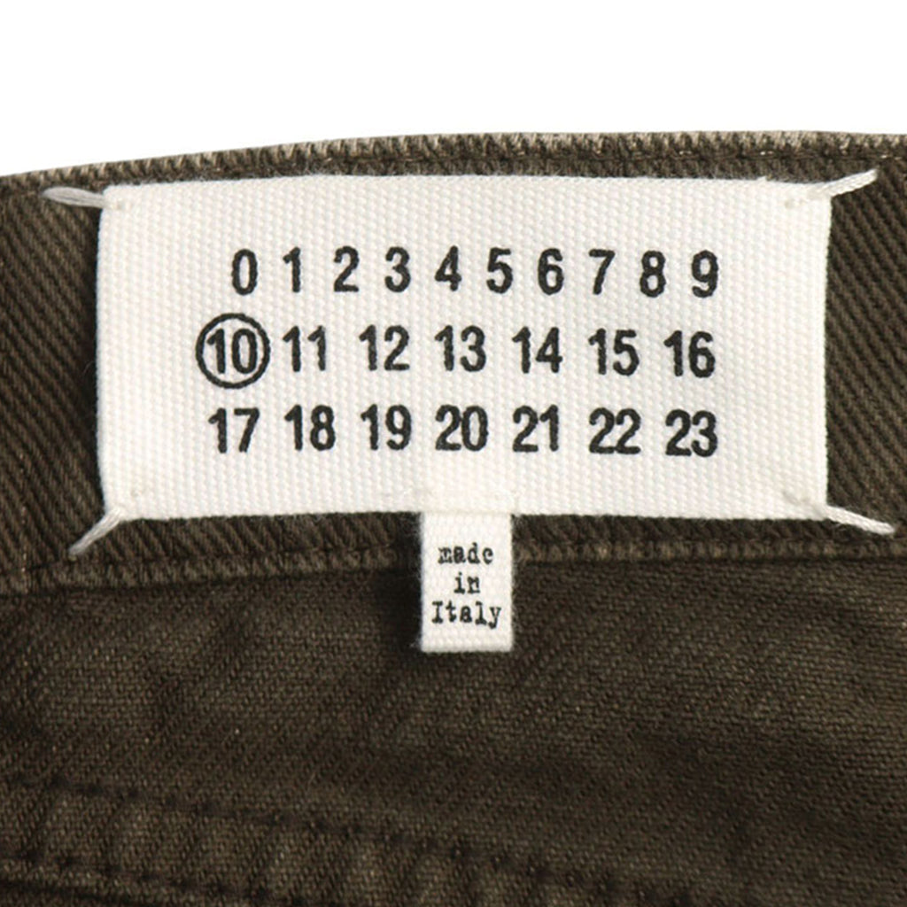 Maison Margiela カラー切り替えデニムパンツ 4