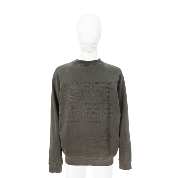 ラフシモンズ ２００１ＡＷ 「アントワープ」プリントカットソー　暴動期 RAF SIMONS AW 2001-02, “RIOT RIOT RIOT” STRIPED PATCHWORK T